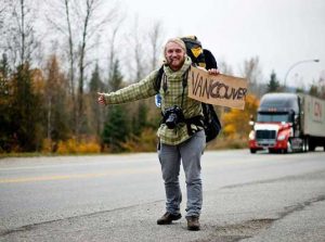 اصول hitchhiking یا مسافرت مجانی