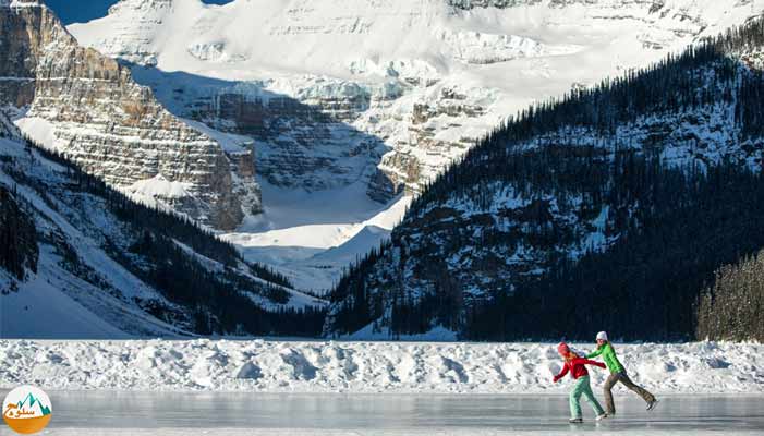ورزش هیجان انگیز اسکیت روی یخ